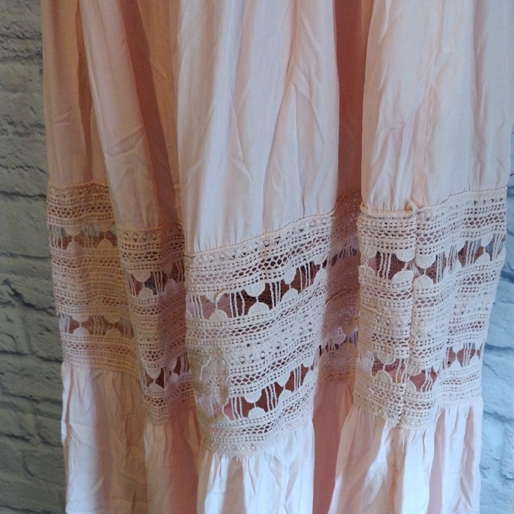 Summer Chic Pink Strapless Dress - Picture 3 of 9